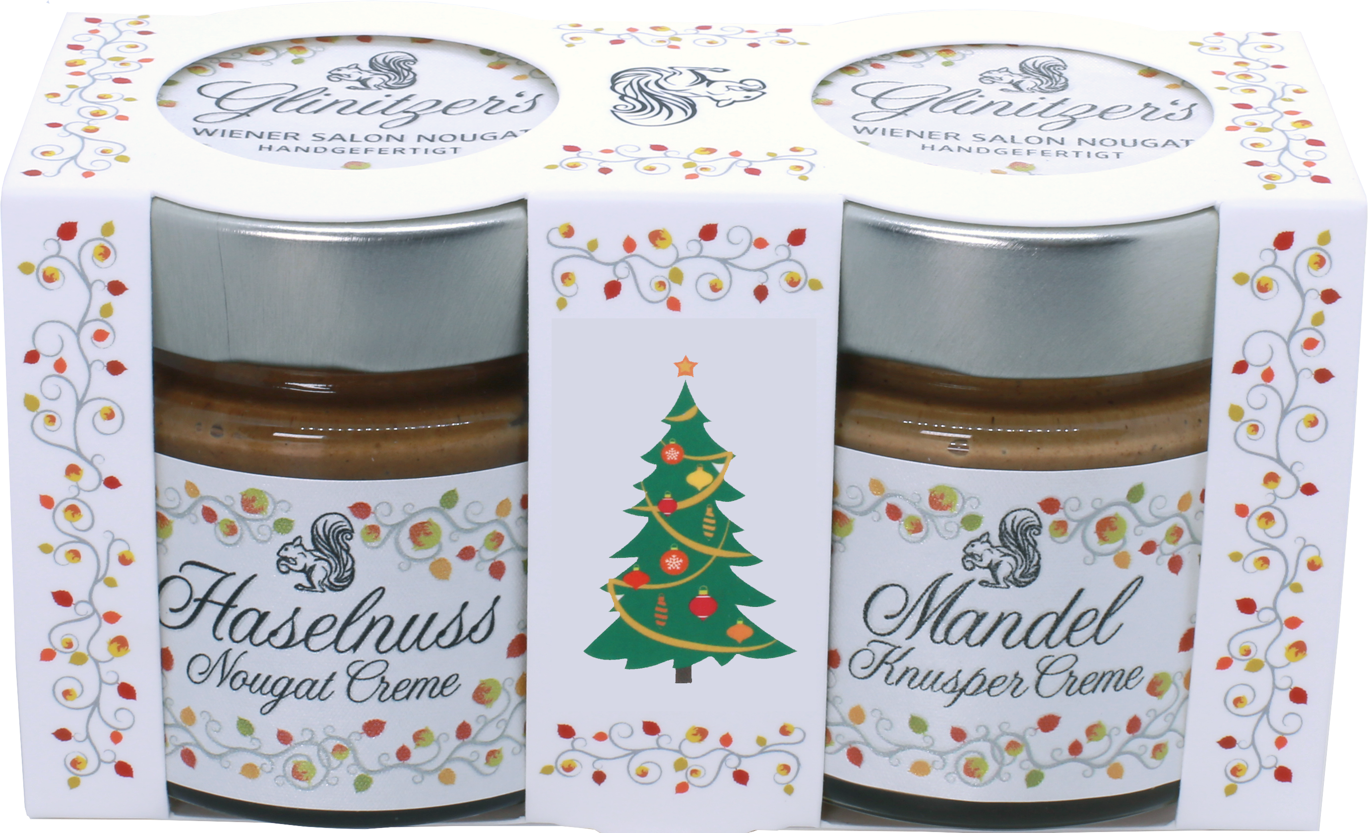 Haselnuss & Mandel-Knusper-Creme, 2x100g