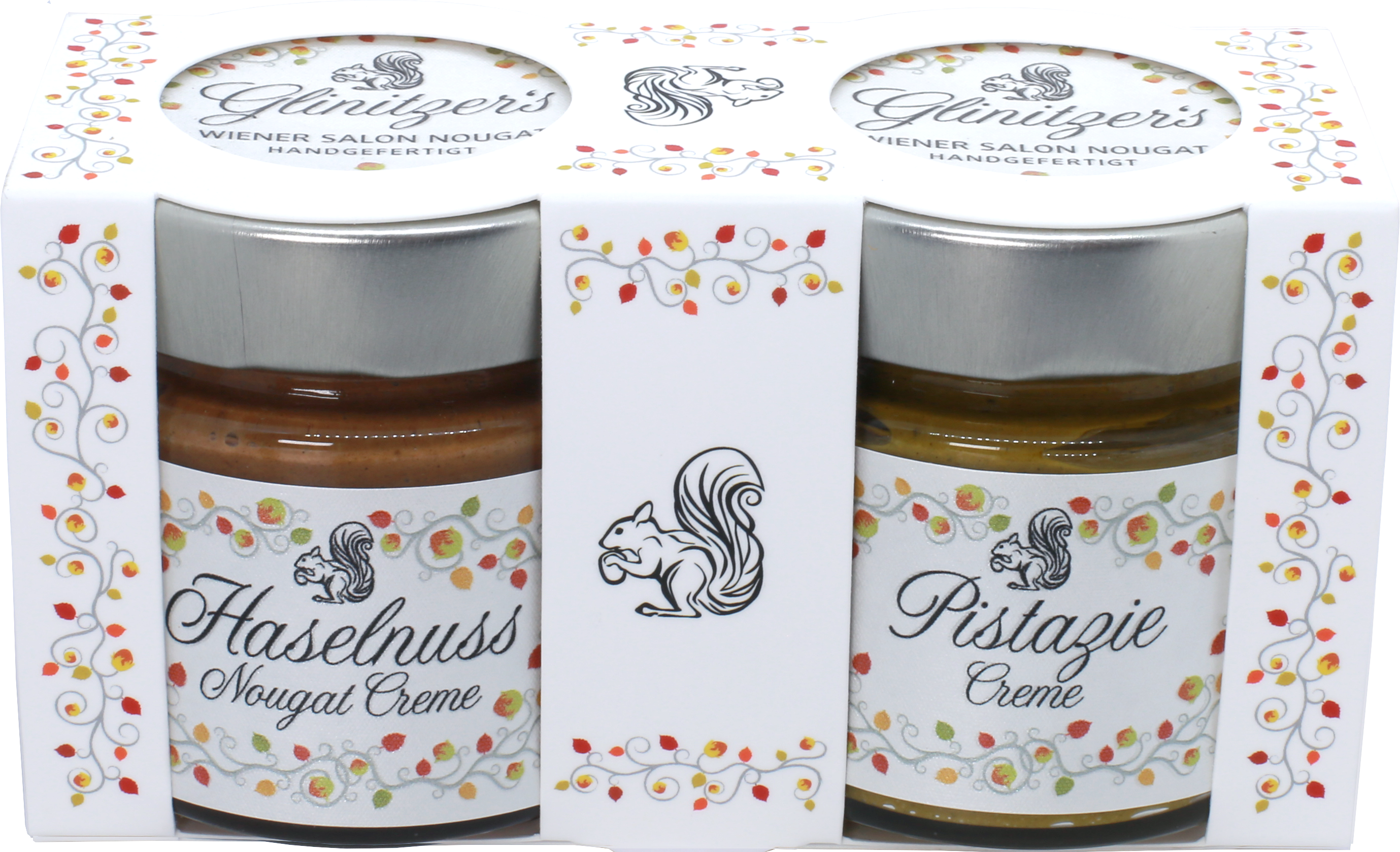 Haselnuss & Pistazien-Creme, 2x100g