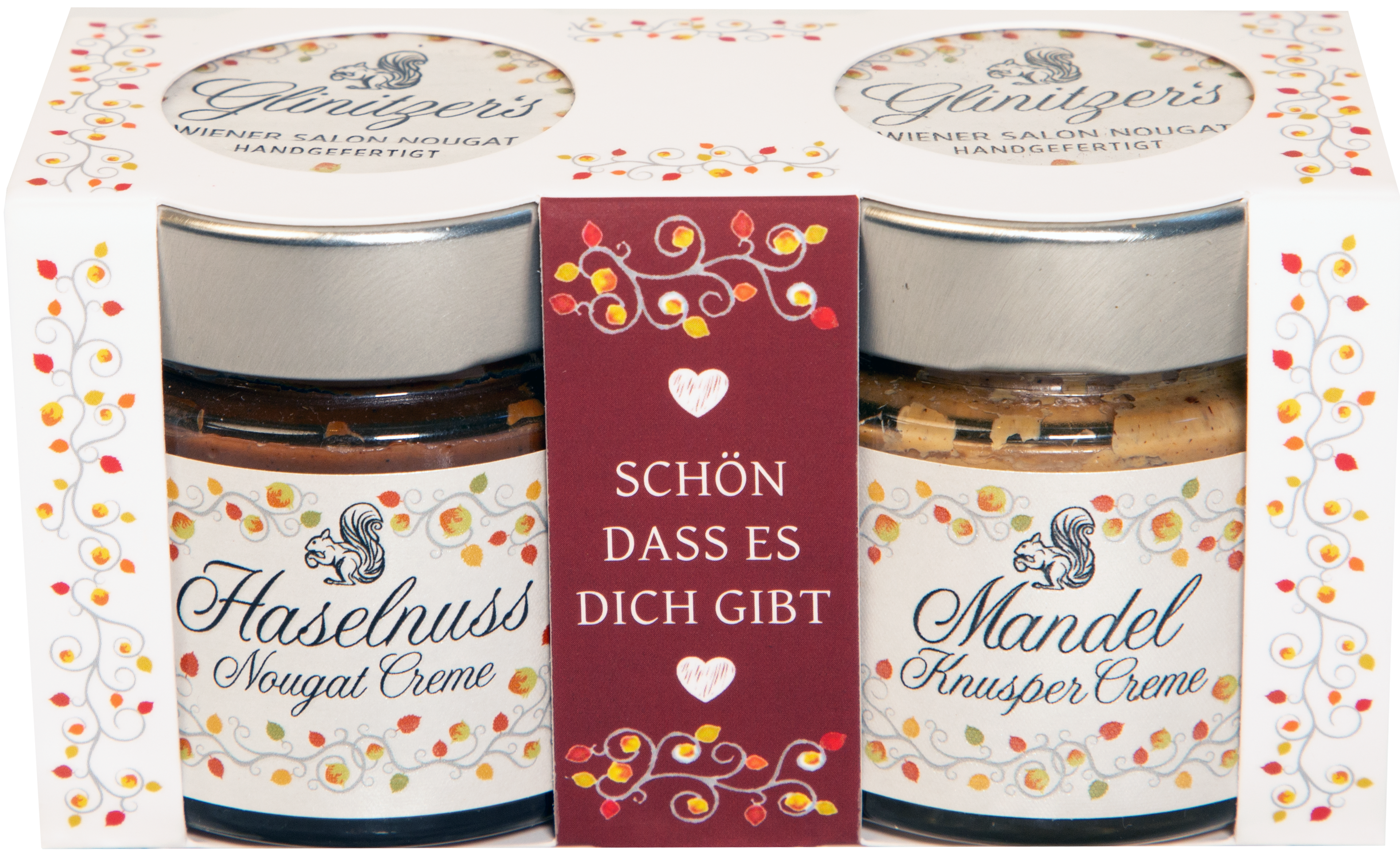 Haselnuss & Mandel-Knusper-Creme, 2x100g