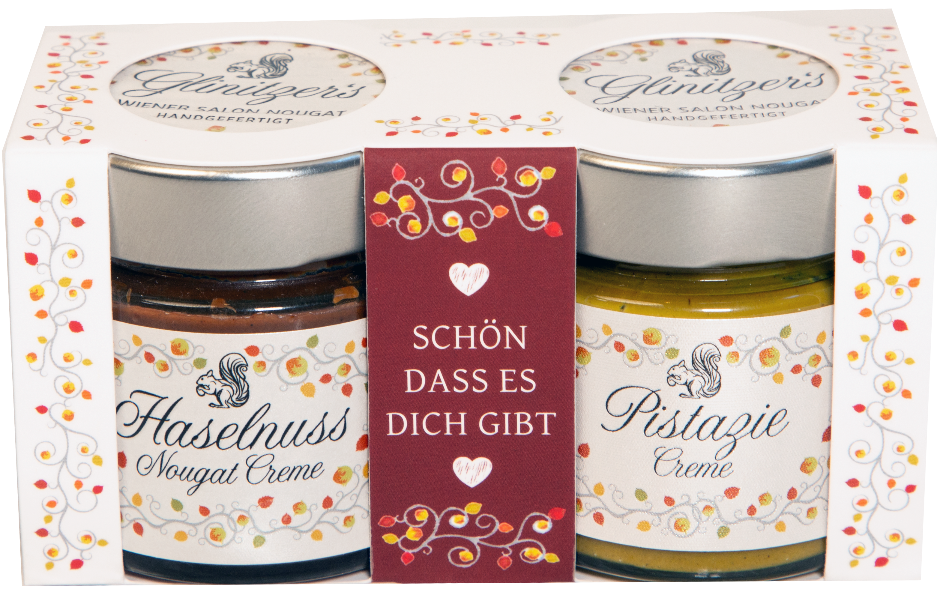 Haselnuss & Pistazien-Creme, 2x100g