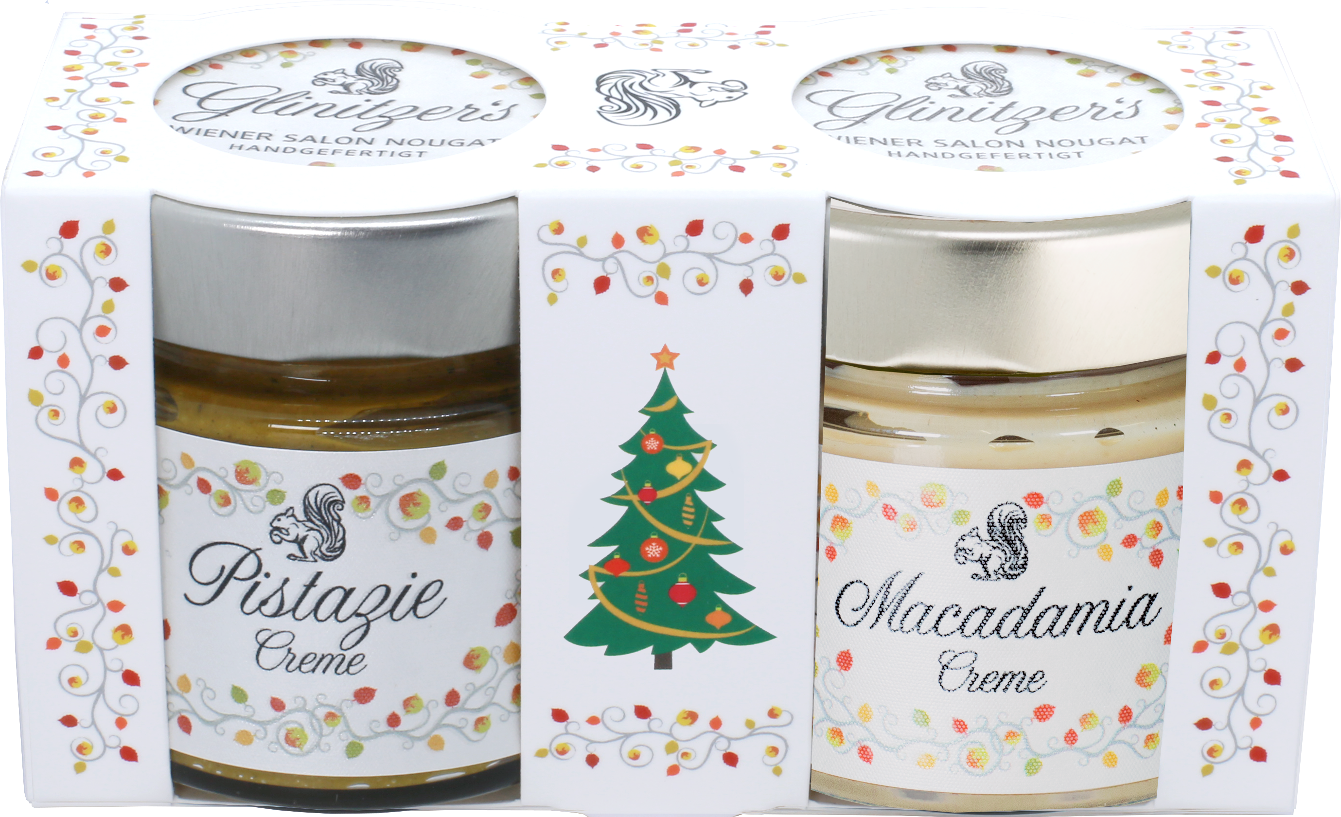 Pistazie & Macadamia-Creme, 2x100g