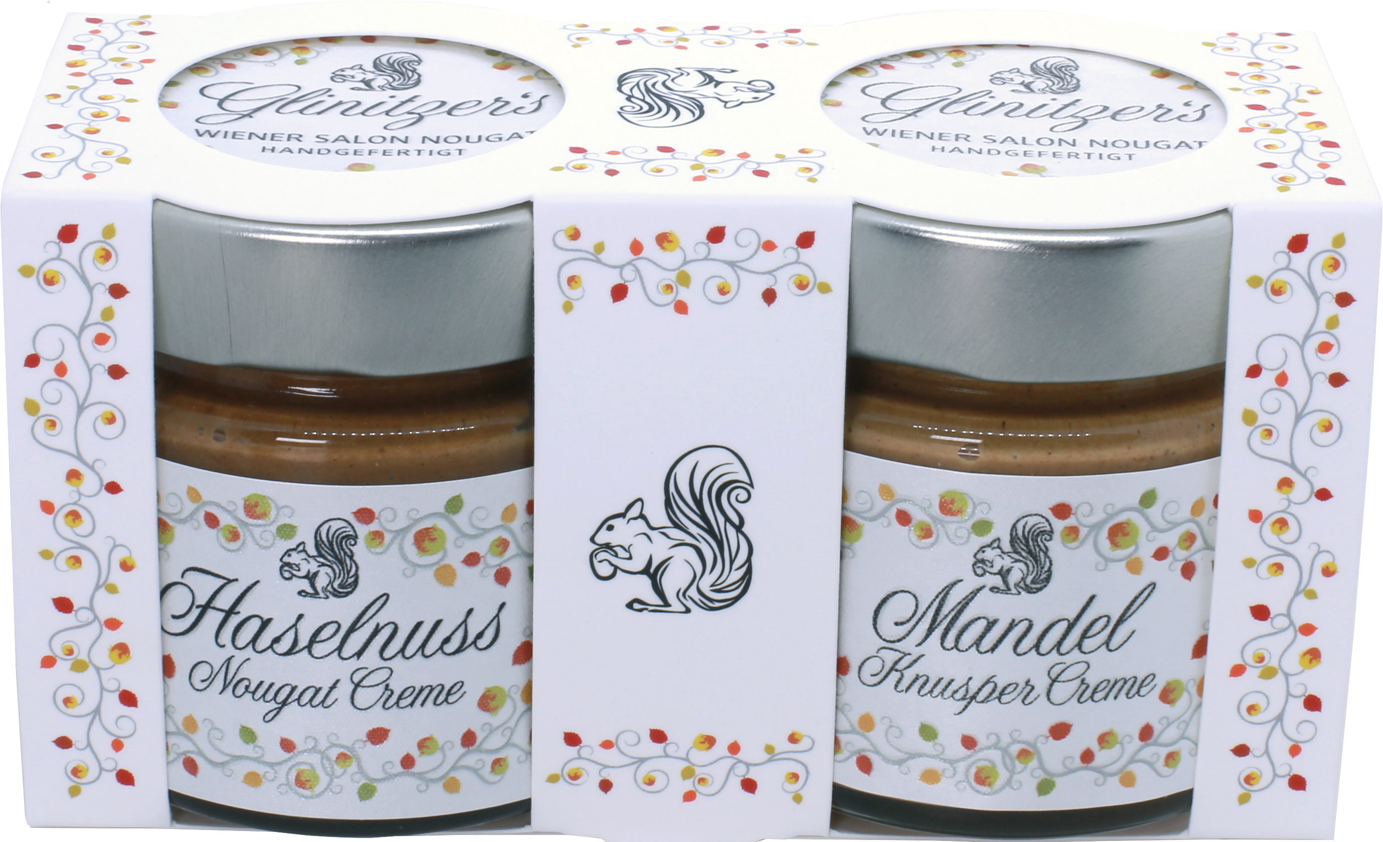 Haselnuss & Mandel-Knusper-Creme, 2x100g